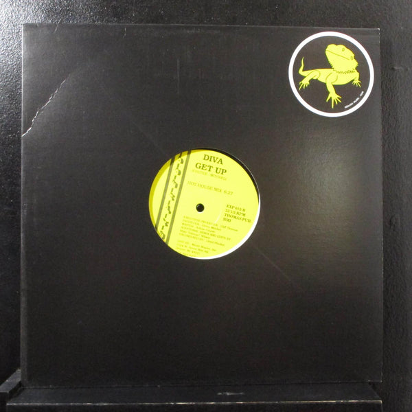 Diva - Get Up 12" VG+ EXP 015 Express 1989 USA Vinyl Record - Shuga Records