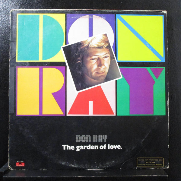 Don Ray - The Garden Of Love LP VG+ PD-1-6150 White Promo 1978 Vinyl Record - Shuga Records
