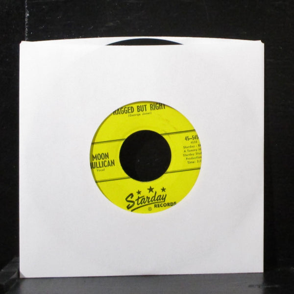 Moon Mullican - Bottom Of The Glass 7" VG+ Vinyl 45 Starday 45-545 USA 1961 - Shuga Records