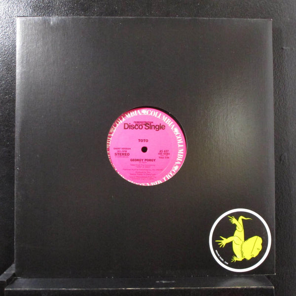 Toto – Georgy Porgy - VG+ 12" Single Record 1979 Columbia USA Promo Vinyl - Pop / Disco - Shuga Records
