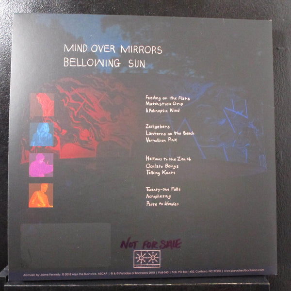Mind Over Mirrors - Bellowing Sun 2 LP Mint- POB-040 Promo Vinyl Record - Shuga Records