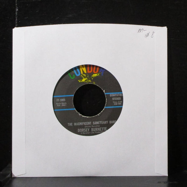 Dorsey Burnette - The Magnificent Sanctuary Band 7" Mint- Vinyl 45 FF-1005 - Shuga Records