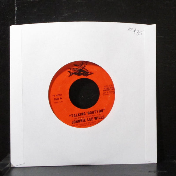 Johnnie Lee Wills - Talking 'Bout You / Silver Bells 7" VG+ Vinyl 45 FF 4001 USA - Shuga Records