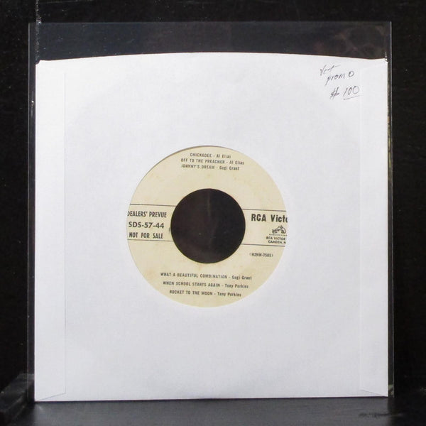 Various Artists - Dealers' Prevue 7" VG+ Promo Vinyl 45 RCA SDS-57-44 USA - Shuga Records