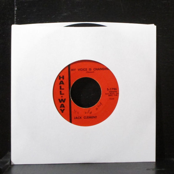 Jack Clement - Time After Time After Time 7" VG+ Vinyl 45 Hall-Way S-1796 USA - Shuga Records