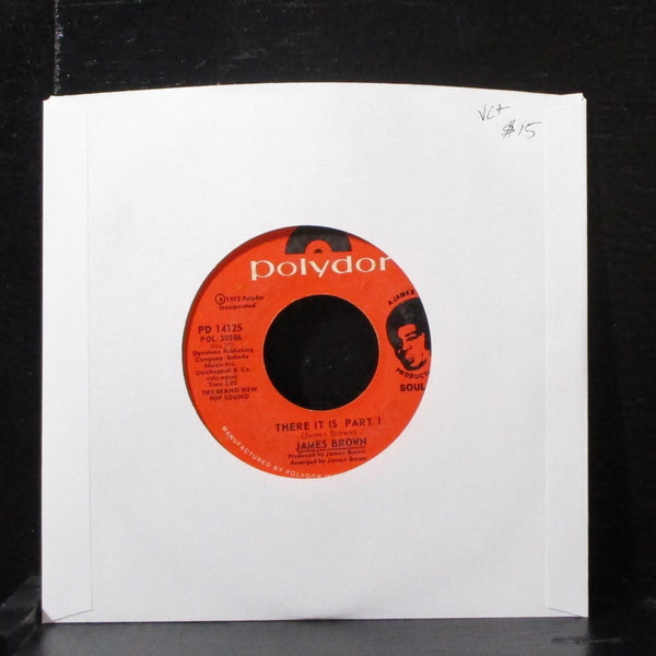 James Brown - There It Is Pt. 1 & 2 7" VG+ Vinyl 45 Polydor PD 14125 USA 1972 - Shuga Records