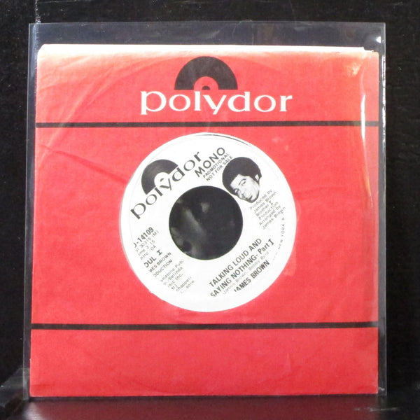 James Brown - Talking Loud And Saying Nothing 7" Mint- Promo Vinyl 45 PD-14109 - Shuga Records
