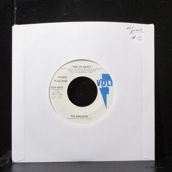 The Bar-Kays - Son Of Shaft 7" Mint- Promo Vinyl 45 Volt VOA-4073 USA 1971 - Shuga Records