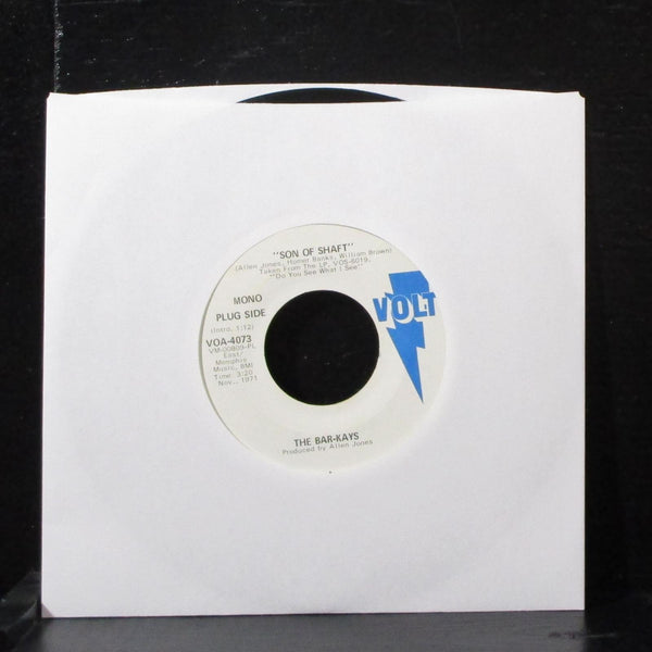 The Bar-Kays - Son Of Shaft 7" Mint- Promo Vinyl 45 Volt VOA-4073 USA 1971 - Shuga Records