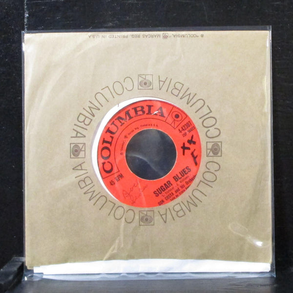 Dan Costa - Flamenco Guitar / Sugar Blues 7" VG+ Vinyl 45 Columbia 4-42307 USA - Shuga Records