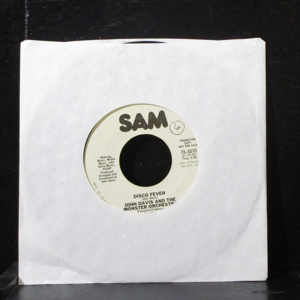 John Davis - Ain't That Enough For You 7" Mint- Promo Vinyl 45 Sam 78-5010 USA - Shuga Records