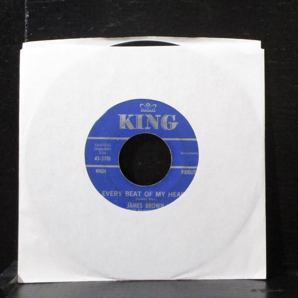 James Brown - Like A Baby / Every Beat Of My Heart 7" VG Vinyl 45 King 45-5710 - Shuga Records