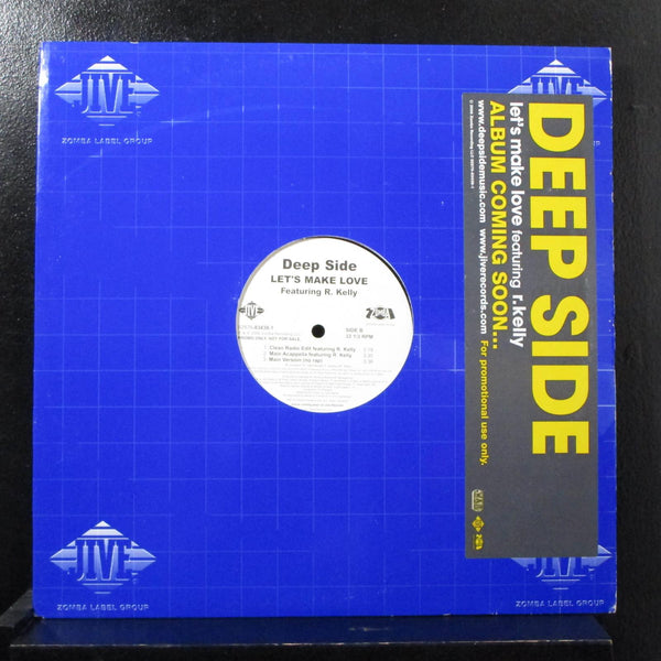 Deep Side - Let's Make Love 12" Mint- 82876-83438-1 White Promo Vinyl Record - Shuga Records