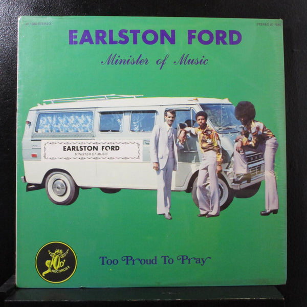 Earlston Ford - Too Proud To Pray LP New Sealed JC 1040 USA 1976 Vinyl Record - Shuga Records