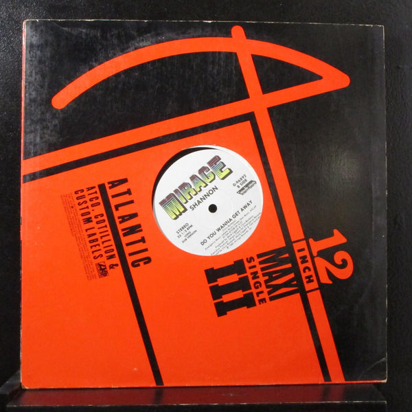 Shannon - Do You Wanna Get Away 12" Mint- 0-96892 Mirage 1985 USA Vinyl Record - Shuga Records