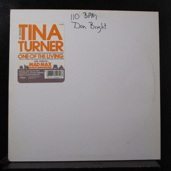 Tina Turner - One Of The Living 12" Mint- V-15205 Capitol 1985 USA Vinyl Record - Shuga Records