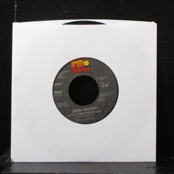 John Valenti - That's The Way Life Goes 7" VG+ Vinyl 45 Ariola 7625 USA 1976 - Shuga Records
