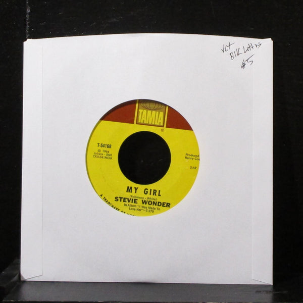 Stevie Wonder - My Girl / You Met Your Match 7" VG+ Vinyl 45 Tamla T-54168 USA - Shuga Records