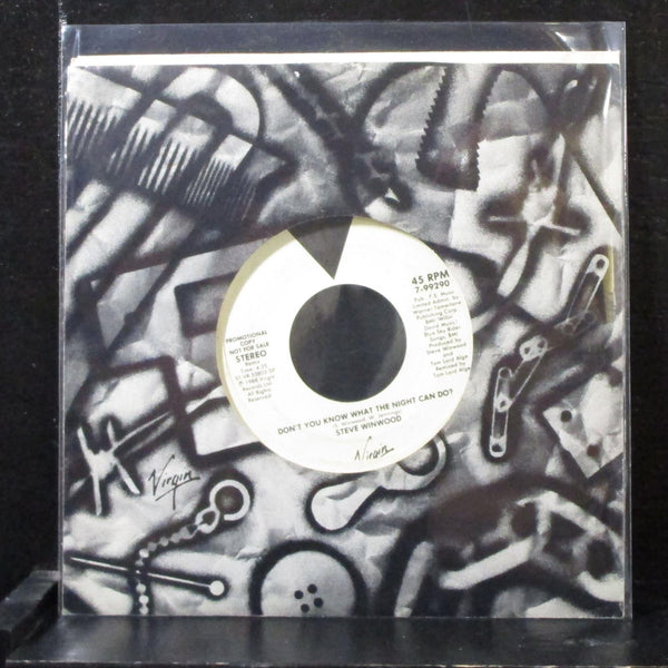 Steve Winwood - Don't You Know What The Night Can Do? 7" Mint- Promo Vinyl 45 - Shuga Records