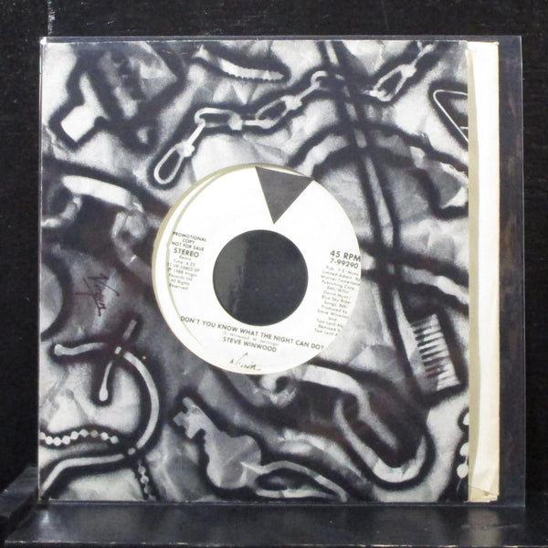 Steve Winwood - Don't You Know What The Night Can Do? 7" Mint- Promo Vinyl 45 - Shuga Records