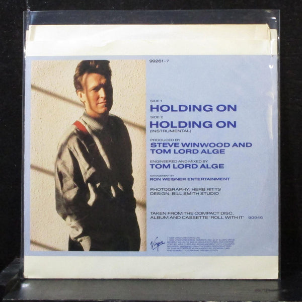 Steve Winwood - Holding On 7" Mint- Promo Vinyl 45 Virgin 7-99261 USA 1988 - Shuga Records