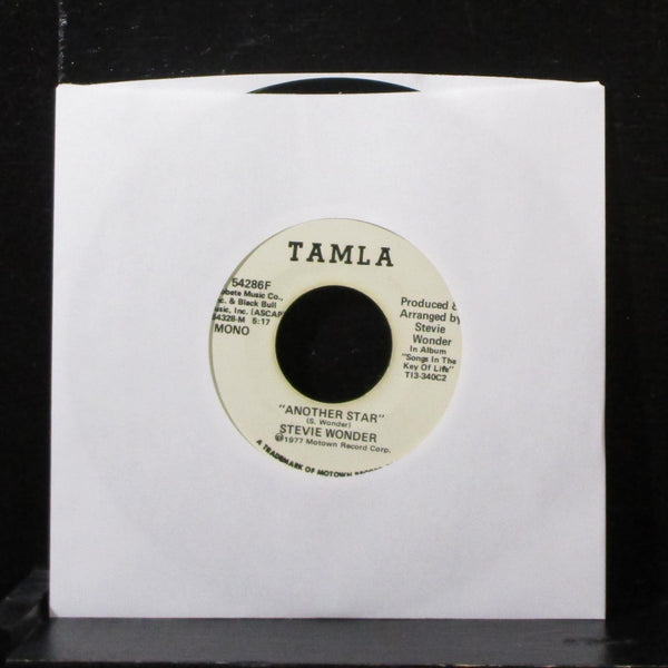 Stevie Wonder - Another Star 7" VG+ Promo Vinyl 45 Tamla T 54286F USA 1977 - Shuga Records