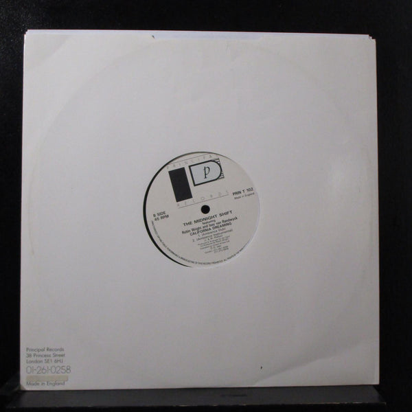 The Midnight Shift - California Dreaming 12" VG+ PRIN T 102 UK 1990 Vinyl Record - Shuga Records