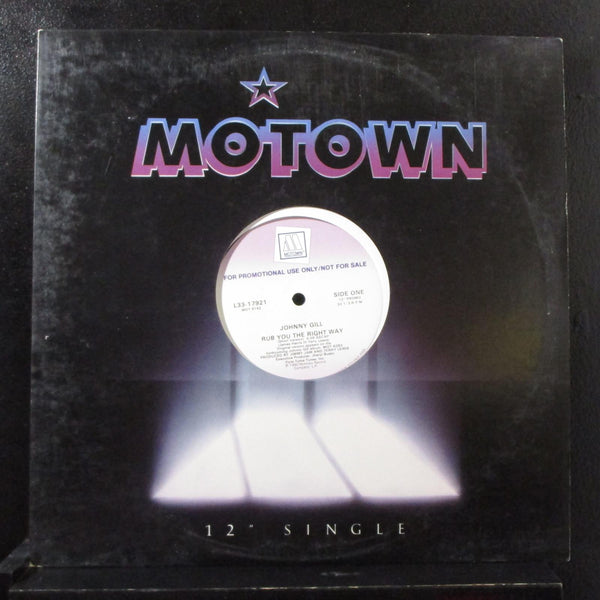 Johnny Gill - Rub You The Right Way 12" Mint- L33-17921 Promo Vinyl Record - Shuga Records