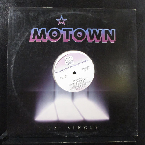 Johnny Gill - Rub You The Right Way 12" Mint- L33-17921 Promo Vinyl Record - Shuga Records