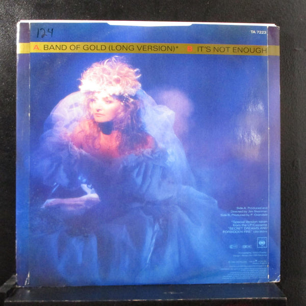Bonnie Tyler - Band Of Gold 12" 45 RPM Mint- TA-7223 UK 1986 CBS Vinyl Record - Shuga Records