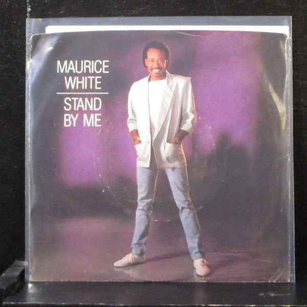 Maurice White - Stand By Me 7" Mint- Promo Vinyl 45 Columbia 38-05571 USA 1985 - Shuga Records