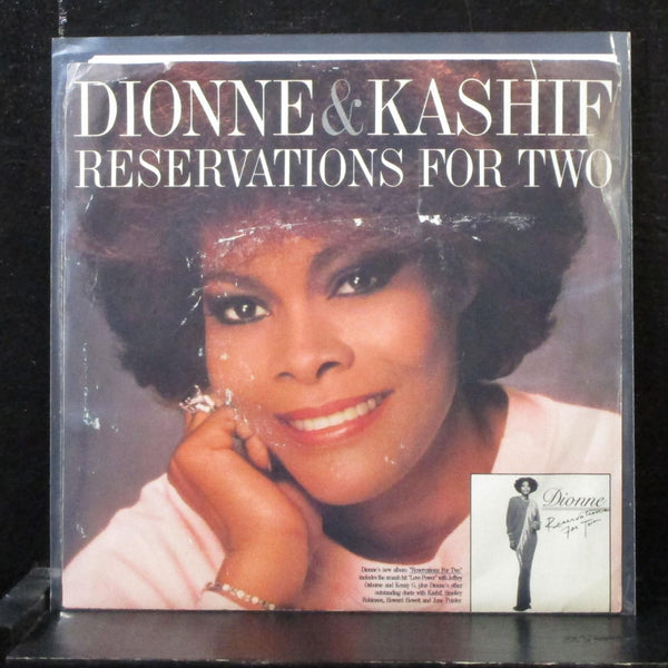 Dionne & Kashif - Reservations For Two 7" Mint- Promo Vinyl 45 AS1-9638 USA 1987 - Shuga Records