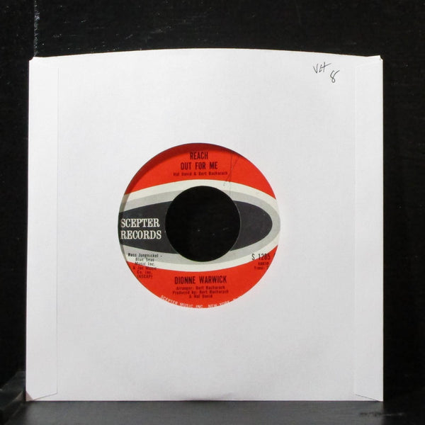 Dionne Warwick - Reach Out For Me 7" VG+ Vinyl 45 Scepter S 1285 USA 1964 - Shuga Records
