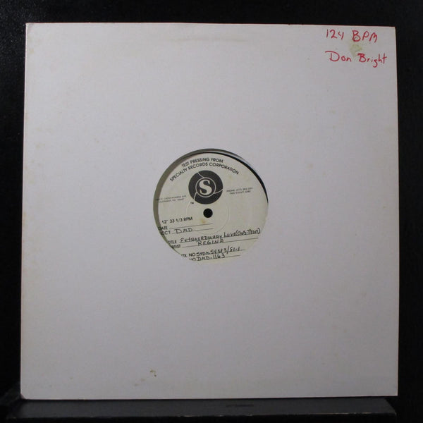 Regina - Extraordinary Love 12" Mint- DMD-1163 Test Pressing Vinyl Record - Shuga Records