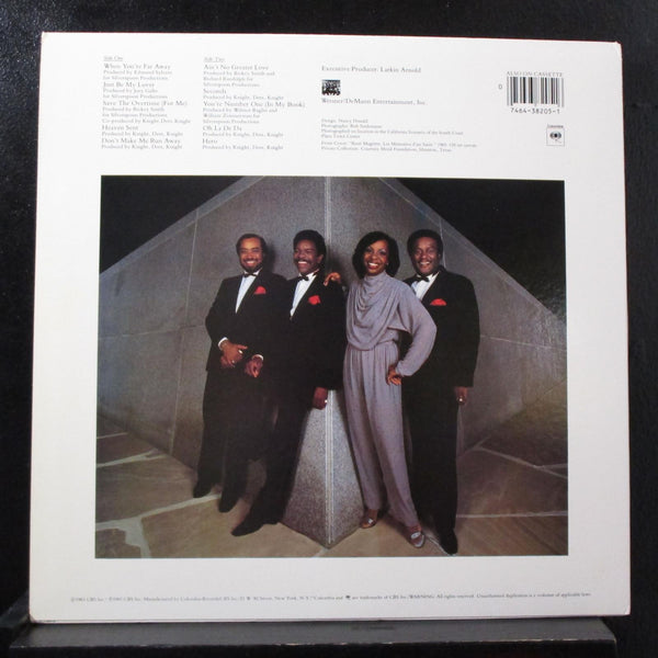 Gladys Knight & The Pips - Visions LP Mint- FC 38205 Columbia 1983 Vinyl Record - Shuga Records