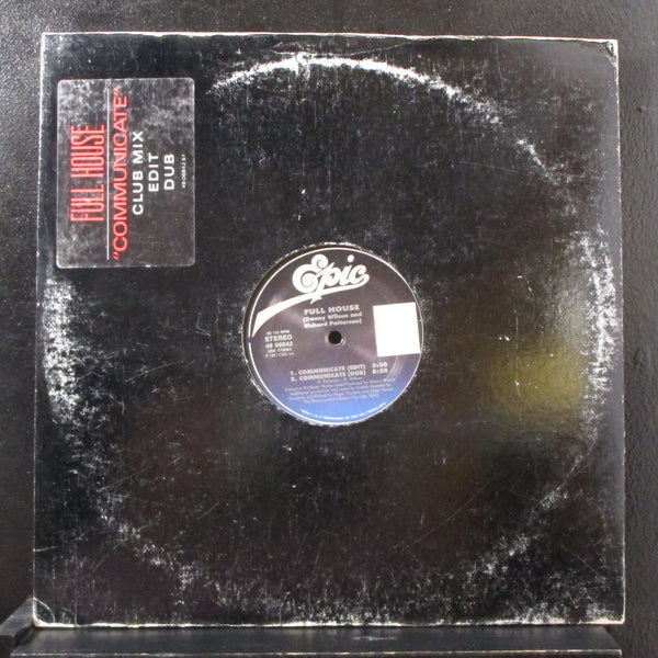 Full House - Communicate 12" Mint- 49 06842 Promo 1987 USA Vinyl Record - Shuga Records