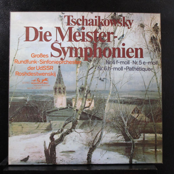 Roshdestwenskij - Tschaikowsky Die Meister 3 LP Mint- 89361 XGK Germany Record - Shuga Records