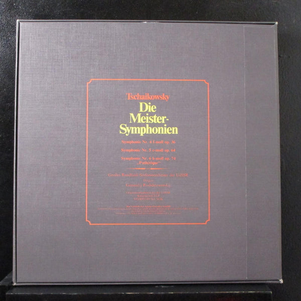 Roshdestwenskij - Tschaikowsky Die Meister 3 LP Mint- 89361 XGK Germany Record - Shuga Records