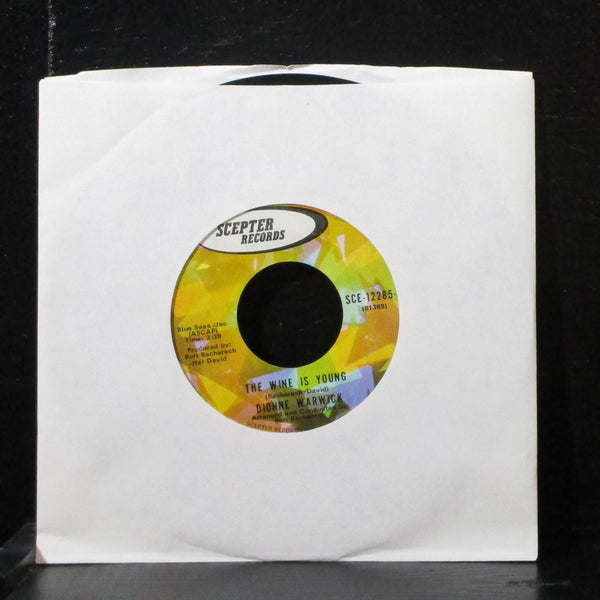 Dionne Warwick - Paper Mache / The Wine Is Young 7" Mint- Vinyl 45 SCE-12285 - Shuga Records