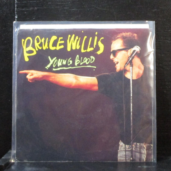 Bruce Willis - Young Blood 7" Mint- Promo Vinyl 45 Motown 1886MF USA 1987 - Shuga Records
