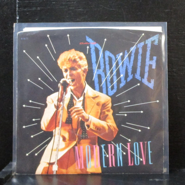 David Bowie - Modern Love 7" Mint- Vinyl 45 EMI B-8177 USA 1983 - Shuga Records