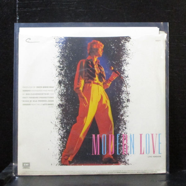 David Bowie - Modern Love 7" Mint- Vinyl 45 EMI B-8177 USA 1983 - Shuga Records