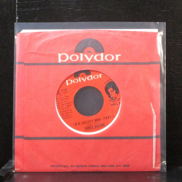 James Brown - I'm A Greedy Man 7" Mint- Vinyl 45 Polydor PD 14100 USA 1971 - Shuga Records