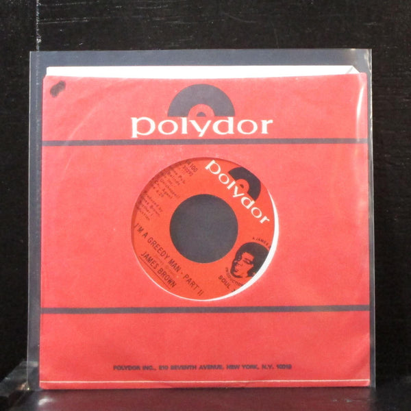 James Brown - I'm A Greedy Man 7" Mint- Vinyl 45 Polydor PD 14100 USA 1971 - Shuga Records