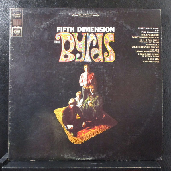 The Byrds - Fifth Dimension LP VG+ CS 9349 Stereo 360 Sound Red 2i Vinyl Record - Shuga Records