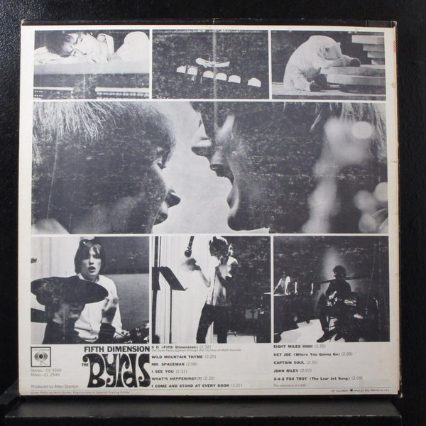 The Byrds - Fifth Dimension LP VG+ CS 9349 Stereo 360 Sound Red 2i Vinyl Record - Shuga Records