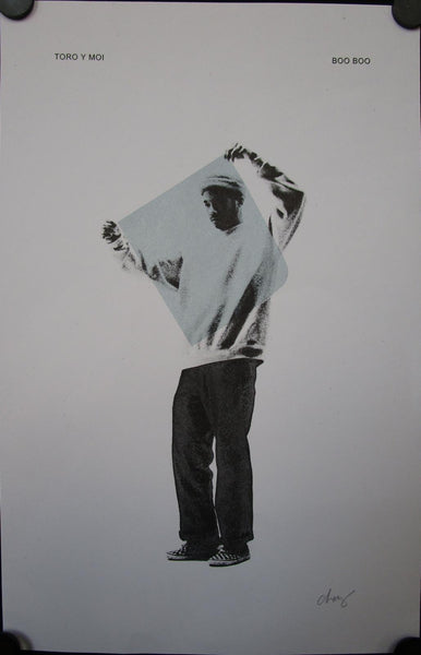 Toro Y Moi - Boo Boo Mint- Poster 17"x11" signed screenprint - Shuga Records
