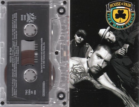 House Of Pain ‎– House Of Pain (Fine Malt Lyrics) - Used Cassette 1992 Tommy Boy - Hip Hop