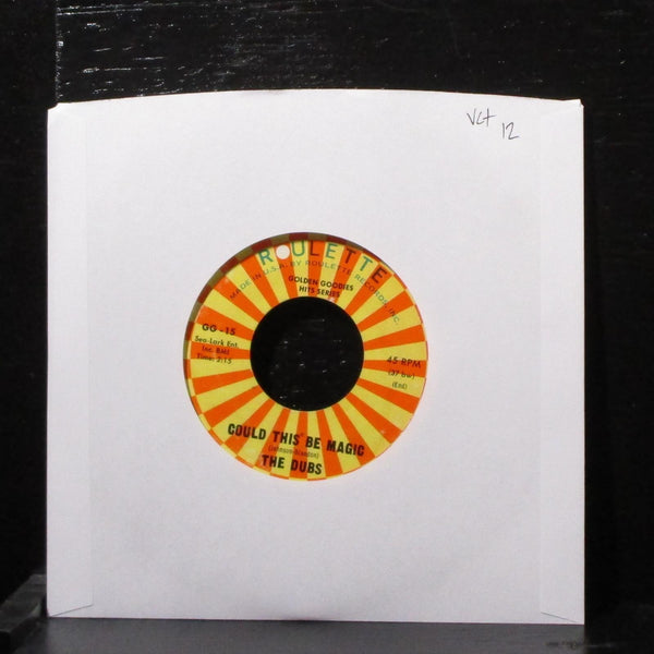 The Dubs - Could This Be Magic / Chapel Of Dreams 7" VG+ Vinyl 45 Roulette GG-15 - Shuga Records