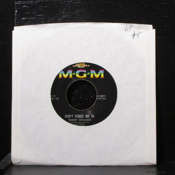 Tommy Edwards - Don't Fence Me In 7" VG+ Vinyl 45 MGM K12871 USA 1960 - Shuga Records